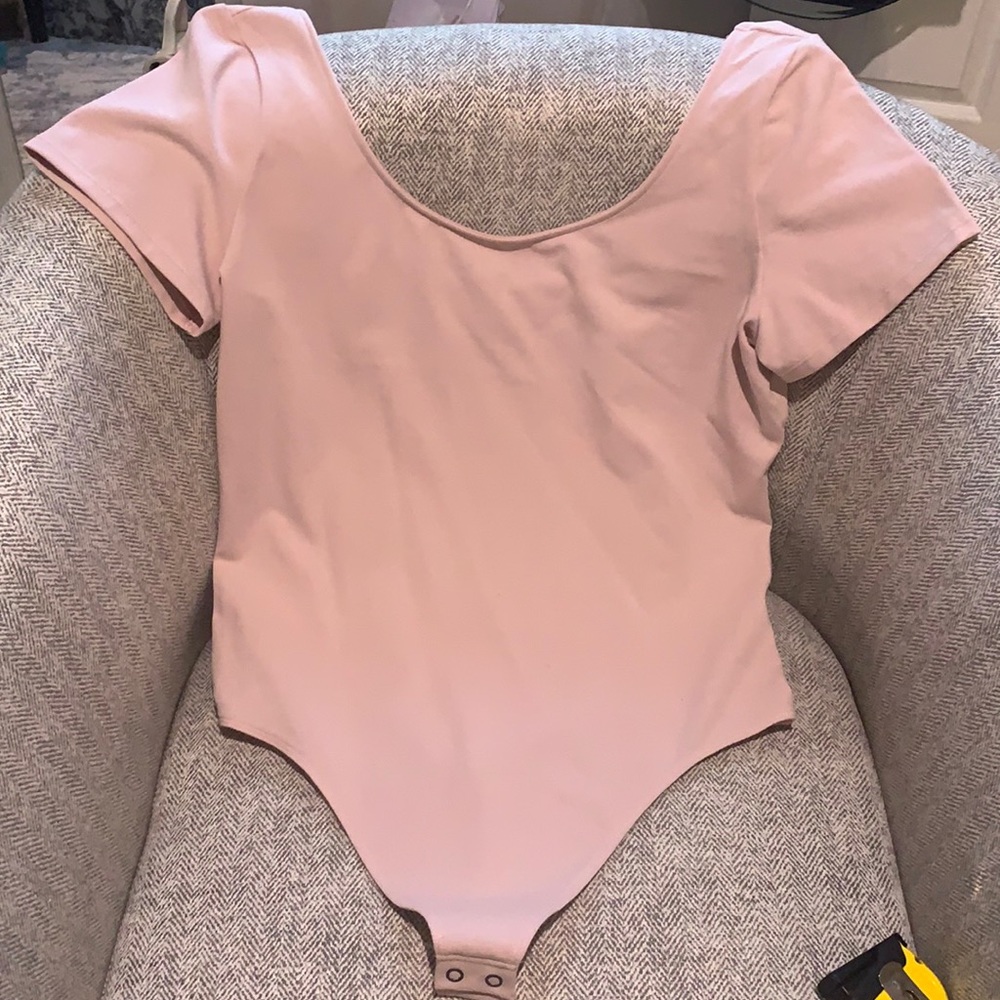Express pink body suit